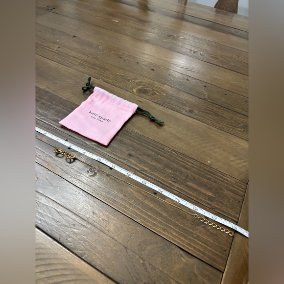 Kate Spade Gold Toned Glasses Pendant Necklace - Picture 5 of 5